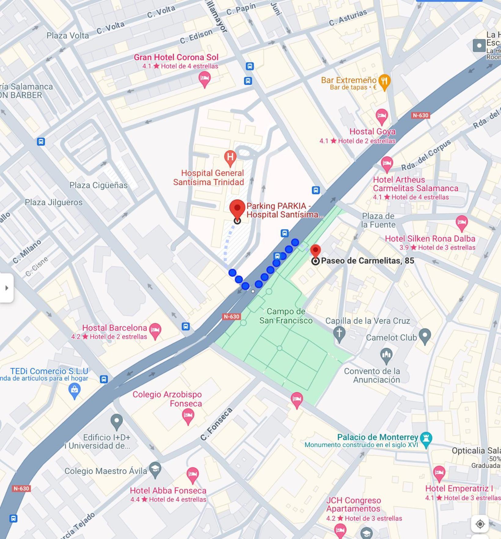 Pleno Centro Salamanca-Fibra Optica Esterno foto